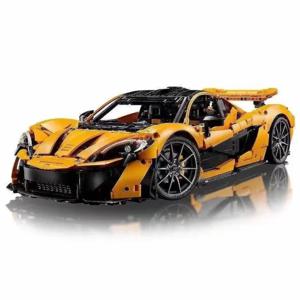 레고 MCLUNEP1Supercar 모델 빌딩 레이싱 카 블록 장난감