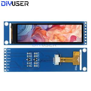 DIYUSER 2.25 인치 TFT LCD ST7789 소형 화면 76*284 모듈 LCD 전체보기 SPI 컬러 스크린