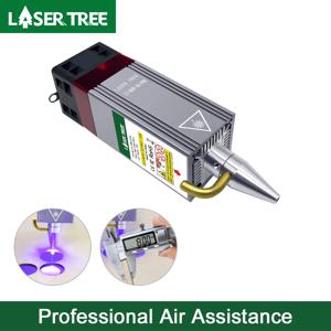 레이저 트리 10W 고출력 레이저 모듈, 공기 보조 금속 노즐 TTL 레이저 헤드, CNC 조각 절단기 DIY 도구