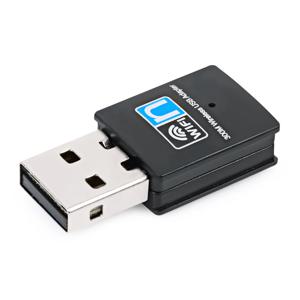 무선 미니 USB Wifi 어댑터 802.11N 300Mbps USB2.0 수신기 동글 네트워크 카드 데스크탑 노트북 Windows 7 8 10 11
