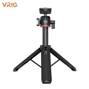 VRIG TP-08 TP-06 삼각대 스탠드 셀카봉 알루미늄 합금 1/4인치 나사 콜드 슈 마운트 360 °   회전식 1.5kg 적재 용량