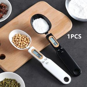 전자 주방 규모 500g 0.1g LCD 디지털 측정 음식 밀가루 디지털 숟가락 규모 우유 커피 규모에 대한 미니 주방 도구