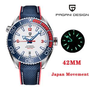 PAGANI DESIGN 남성용 기계식 손목시계, 탑 브랜드 스포츠, 세라믹 베젤, 방수 자동 시계, 사파이어 유리 시계, 신제품