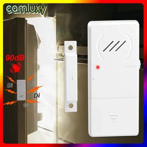 Camluxy 냉장고 도어 알람 열림 시 60초 시간 지연 90dB 시끄러운 초슬림 냉장고 알람 창 열림 알람 안전