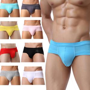 1pcs Mens Low Rise 스포츠 복서 Underware 섹시한 팬티 대형 남성 솔리드 컬러 통기성 팬티 M L XL 2XL 3XL 4XL