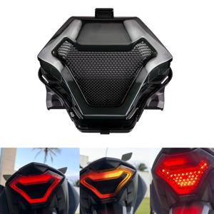 오토바이 LED 미등 모토 후방 브레이크 라이트 표시 등 Yamaha MT03 2014-2023 R3 R25 2013-2020 MT07 2013-2017 12V