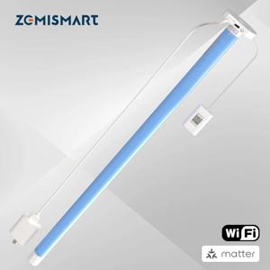 Zemismart Matter over WiFi 플러그인 스마트 롤러 쉐이드 블라인드 모터, 17mm, 25mm, 28mm 튜브 홈킷, 구글 홈 스마트싱스 제어용