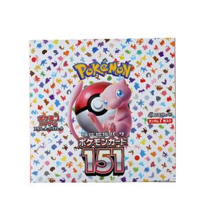 140 개/상자 애니메이션 포켓몬 카드 스칼렛 바이올렛 151 일본 SV2a 버전 TCG 클래식 확장 부스터 박스 트레이딩 카드 선물