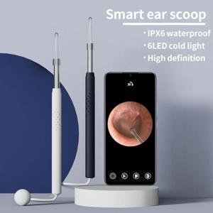 5.5mm 스마트 비주얼 귀 청소기 귀 스틱 내시경 Earpick 카메라 검 이경 귀 청소기 귀 왁스 리무버 안드로이드 스마트 폰 PC 용