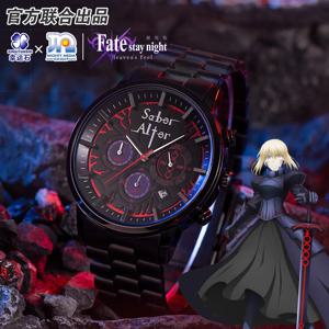 Fate Stay Night Heaven's Feel 방수 시계 세이버 알터 애니메이션 제품 액세서리 FGO FSN 쿼츠 시계 게임 만화 선물