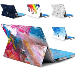 Microsoft Pad Surface Pro 11/9/8/7/6/5/4/3 Surface Pro X 뒷면 가장자리 보호기 커버 용 DIY 개별 비닐 데칼 스킨 스티커