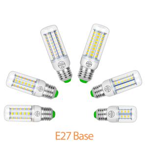 GU10 램프 220V LED 옥수수 빛 E27 전구 Led E14 스포트 라이트 B22 샹들리에 G9 Bombilla LED 침실 조명 에너지 절약 앰플