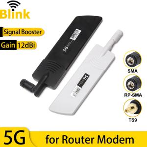 5G WiFi 라우터 안테나 40dBi 부스터 실내 4G 3G 2G GSM 모바일 네트워크 신호 증폭기 전대역 옴니 안테나 TS9 SMA RP-SMA