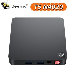 비링크 T5 인텔 셀러론 N4020 미니 PC 4GB DDR4 64GB eMMC 듀얼 HDMI 듀얼 WiFi BT4.0 지원 PK T4 Pro N3350 AK3V T8 Pro 소요 M2