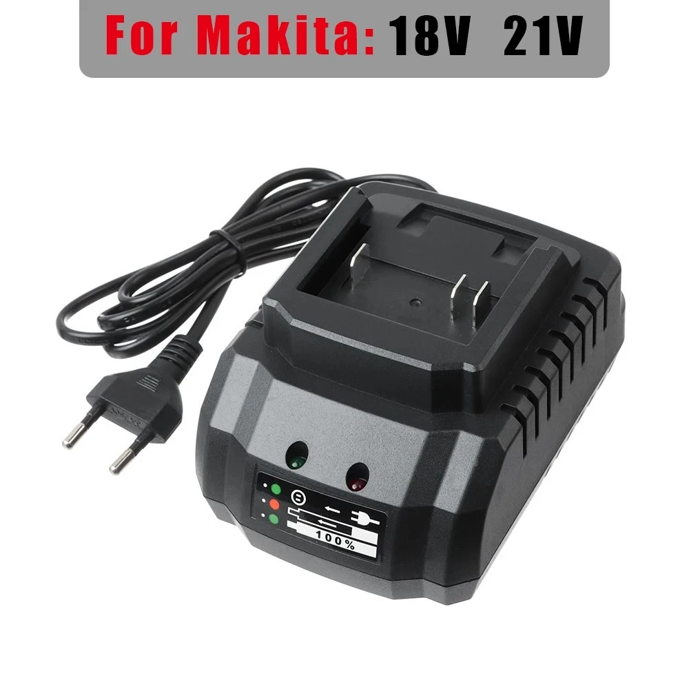 Makita 모델 18V 21V 리튬 이온 BL1415 BL1420 BL1815 BL1830 BL1840 BL1860 전기 드릴 그라인더 용 배터리 충전기 교체