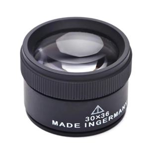 1pc 30X 36mm HD 돋보기 광학 유리 렌즈 루페 돋보기 미니 포켓 돋보기 휴대용 동전 우표 쥬얼리 루페