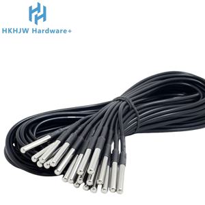 1/10PCS DS18B20 방수 스레드 온도 프로브 온도 센서 Arduino 용 스테인레스 스틸 패키지 1/2/3/5/10Meter