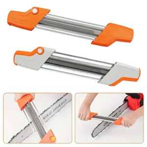 2in1 체인 숫돌 체인 연삭 도구 수동 전기 톱 숫돌 파일 연삭 체인 톱 파일 4.0/4.8mm 숫돌에 적합
