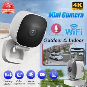 4K 미니 WiFi 카메라 IP/AP 원격 모니터 클라우드 스토리지 양방향 오디오 모션 감지 캠코더 감시 보안 캠 2025 NEW