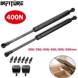 부팅 보닛 자동차 캐러밴 도어 용 2pcs 400N Windows 해치 보트 버스 300/350/400/450/500/550/600mm 가스 스트럿 바 가스 스프링