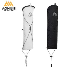 AONIJIE 경량 외부 하이킹 폴 보관 가방 물고기 뼈 포켓 오프닝 강화 버기 백 트레킹 폴 액세서리