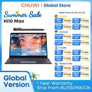 CHUWI Hi10 Max N100 2 IN 1 태블릿 노트북 인텔 코어 N100 12.96