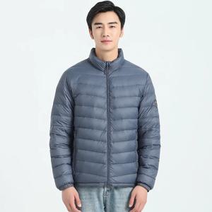 2022 남성용 스탠드 칼라 방수 및 방풍, 초경량 다운 재킷, 최고급 남성 캐주얼 브랜드 코트, 겨울 신상