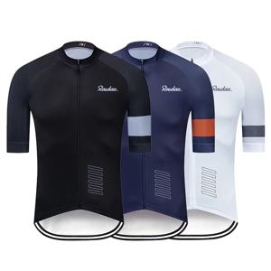남성 사이클링 저지 Raudax 클래식 블랙 사이클링 레이싱 탑 반소매 사이클리스트 의류 셔츠 Maillot 여름 자전거 자전거 착용