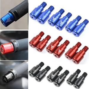 오토바이 바 엔드 캡 Yamaha MT07 MT09 MT10 MT125 FZ1 FZ6 FZ6R FZ07 FZ09 FZ010 핸들 바 엔드 용 CNC 핸들 바 그립