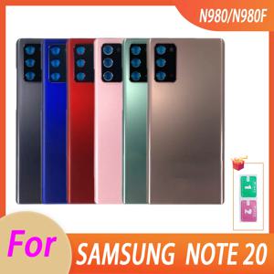 삼성 Note 20의 새로운 기능 배터리 뒷면 커버 패널 후면 도어 하우징 케이스 카메라 렌즈 교체