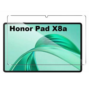 Honor Pad X8a 용 강화 유리 스크린 보호대 2024 태블릿용, 스크래치 방지 HD 투명 보호 필름, 11 인치