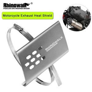 Rhinowalk 오토바이 배기관 보호대 열 실드 커버 범용 모터 가드 Anti-Scalding 커버 액세서리 F