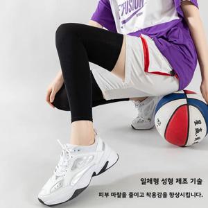 태양 보호 레깅스 아이스 실크 롱 튜브 남성 스타일 여름 필수 무릎 패드 발목 커버 레깅스 세련된 보호