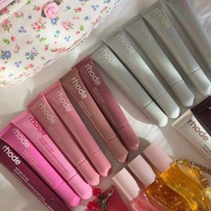 핫 로드 뉴 호스 리퀴드 립글로스 치크 메이크업 포켓 크림 루즈 폰 케이스 (아이폰용) 슈가 쿠키 PBJ 립스틱 블러셔 선물