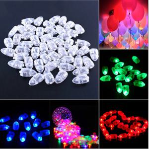 10Pcs 미니 Led 풍선 빛 고휘도 글로우 플래시 풍선 랜턴 램프 생일 웨딩 파티 크리스마스 장식