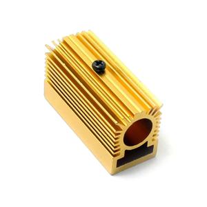 알루미늄 레이저 냉각 방열판 거치대 양 라디에이터 방열판, 12mm 레이저 다이오드 모듈용, 20x27x50mm