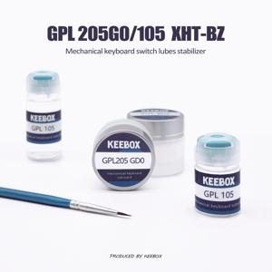 Keebox Krytox GPL205G0 GPL105 XHT-BDZ 기계식 키보드 스위치 윤활유 안정제 윤활 그리스 안정제 윤활유 윤활유 브러시