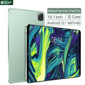 태블릿 4G 5G 패드 프로, 8GB RAM, 256GB ROM, 10.1 인치 FHD 디스플레이, 안드로이드 12.0, 듀얼 SIM 카드 슬롯, 8000mAh 배터리, 정품 태블릿