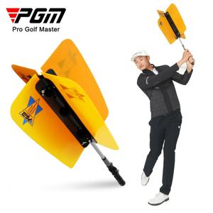PGM 골프 훈련 보조기, 골프 바람개비 스윙 트레이너, 선풍기 파워 스피드 연습 훈련 그립 보조기, 탈착식 골프 액세서리, HGB007
