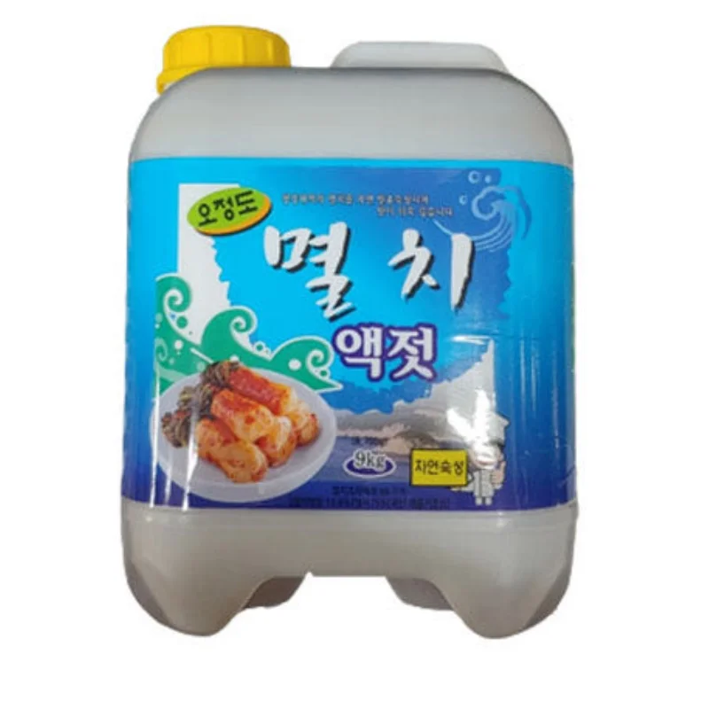 오정도 자연숙성 국산 멸치액젓 9kg