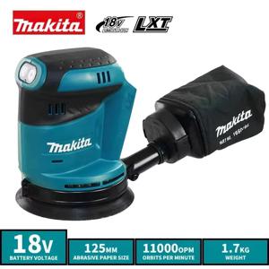Makita DBO180Z 18V 브러시리스 무선 충전식 디스크 무작위 궤도 샌더 목공 샌딩 퍼티 연마 베어 도구