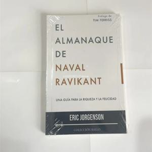 Eric Jorgenson의 해군 라비칸트 연감 부와 행복에 대한 안내서 단행본(스페인어판)