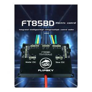 FLIPSKY 듀얼 휠 드라이브 내장 스위치, 84V 드라이버, 브레이크 조명, 경적, 전기 자동차 XQ에 연결 가능, FT85BD