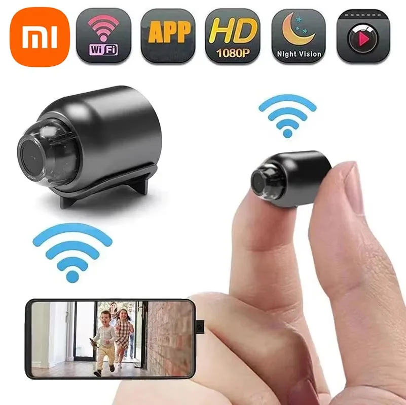 Xiaomi X5 1080P HD 카메라 Wifi 무선 야간 투시경 모션 감지 비디오 카메라 홈 보안 캠코더 오디오 비디오 레코더