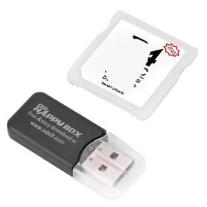 새로운 2025 R4 SDHC 어댑터 보안 디지털 메모리 카드 굽기 카드 게임 카드 Flashcard 내구성 소재 소형 휴대용 Flashcard