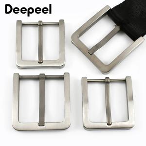 1Pc Deepeel 35/40mm 남자 벨트 버클 순수 티타늄 합금 핀 버클 허리띠 헤드 34/39mm 벨트 가죽 공예 액세서리