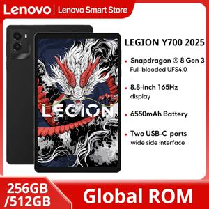 글로벌롬 레노버 LEGION Y700 2025 6550mAh 태블릿 스냅드래곤 8 Gen 3 옥타코어 8.8인치 165Hz 디스플레이 안드로이드