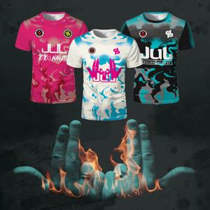 새로운 여름 Maillot JUL Jersey Tchikita 청소년 통기성 빠른 드라이 트레이닝 축구 티셔츠 남녀 패션 스포츠 티