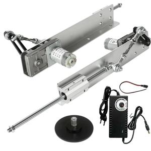 DC 12V/24V 왕복 사이클 선형 액추에이터(흡입 컵 포함) 자동화를 위한 2-15cm 스트로크 텔레스코픽 모터 속도 제어