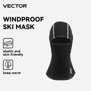 VECTOR 겨울 사이클링 마스크 양털 보온 방풍 사이클링 페이스 마스크, 발라클라바 스키 마스크, 낚시 스키 모자 모자